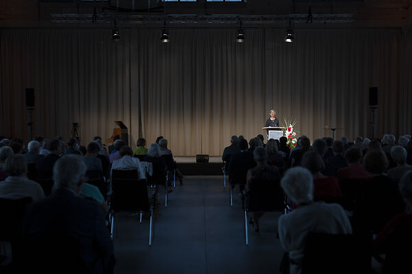 Auf dem Bild ist die Theateraufführung des Theaters der Stadt Aalen zu sehen.