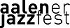 Auf dem Bild ist das Logo des Aalener Jazzfest zu sehen.