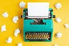 Bild einer Schreibmaschine